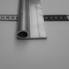 Kederprofiel voor keder 13 mm 180°