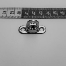 Draaiknop voor ring 17 x 11 mm