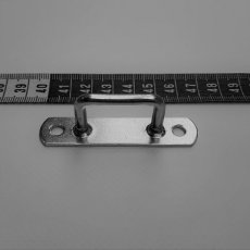 Zeilbrug 16 mm voor ring van 40x10 of 42x22 mm